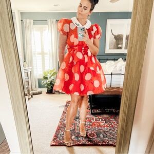 Minnie Mouse polka dot dress XL new w/o tags